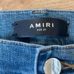 AMIRI Indigo Blue Denim Pants